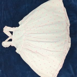 3T pink striped summer dress